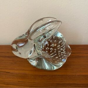 ☘️VTG Bunny Rabbit Crystal Clear Controlled Bubbles